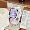 Correa de Silicona Transparente Mate Kt para Apple Watch Iwatch Generación 12 11/10Se Linda