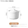 En stock al por mayor taza para guiso de catering taza para guiso de cerámica taza para guiso de agua guiso chino estilo bajo taza para guiso de cerámica con tapa taza para guiso Shaxian