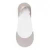 Zapatos de Verano para Mujer de Tacón Alto con Escote Bajo con Calcetines Invisibles de Seda de Hielo, Suela de Algodón Puro, Absorbentes de Sudor, Resistentes al Olor, Calcetines para Zapatos Planos Completamente Invisibles