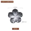 Plato de Salsa Cerámico Estilo Japonés con Forma de Flor, Plato de Condimento Esmaltado en Horno Vintage, Plato para Sushi, Plato Creativo para Salsa para Dipear, Plato de Condimento, Venta al por Mayor desde el Fabricante