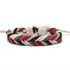 2020 nuevo estilo ins pulsera de algodón y lino estilo japonés cuerda de mano tejida a mano algodón de venta caliente europeo y americano