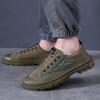 Zapatos de Liberación de Lobo del Norte de Xinjiang para Hombre, Zapatos de Goma para Obra de Construcción, Zapatos Deportivos Antideslizantes Resistentes al Desgaste, Resistentes a la Suciedad, Suela Gruesa, Protección Laboral