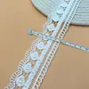 Encaje Bordado Soluble en Agua Seda de Leche Hecho a Mano DIY Lolita Boda Lencería Zapatos Sombreros Bolsos Accesorios de Ropa