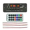 Placa decodificadora Bluetooth MP3 JQ D135BT placa base de audio con amplificador de micrófono potencia de salida 2x40W