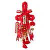 2026 Nova Decoração de Casa Pingente de Nó Chinês para Chá de Casa Nova, Nó de Mil Caracteres, Caractere da Fortuna, Decoração de Sala de Estar de Luxo