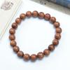 Pulsera de mano de palo de rosa africano natural 2.0 cadena de cuentas de Buda para canto hombres y mujeres étnico estilo antiguo placa joyería de juego literario
