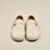Retro 2026 Sapatos Birkenstock Novos de Solado Grosso Aumentadores de Altura para Mulheres, Mocassins, Mocassins Versáteis de Primavera
