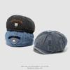 Nuevo Sombrero de Bebé Personalizado de Primavera y Otoño Boina Oso Oso Sombrero Delantero Sombrero de Jazz para Niños Sombrero de Vaquero con Visera