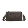 Bolso de Cuero de Vaca de Primera Capa Transfronterizo para Mujer, Bolso de Madre de Cuero Genuino Nuevo, Bolso Cruzado de Hombro Grande de Capacidad Múltiple Casual