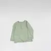 Camiseta Henley Básica de Manga Longa Multicor para Bebês (Primavera e Outono), Camisa Base Lisa Macia e Versátil para Bebês e Crianças Pequenas, Tendência