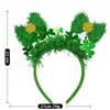 Stock Listo de Fábrica Transfronterizo Amazon Xiyin Temu St. Set de Gafas de Decoración para Fiesta Irlandesa del Día de San Patricio