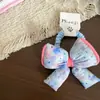 Nuevo Florales Cuadros Relleno de Algodón Moño Flor Niños Lazo para el Cabello Cuerda para el Cabello Banda para el Cabello Banda Elástica