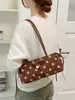 Bolso de Hombro con Lunares de Moda Coreana para Mujer 2026 Nuevo Bolso de Mano de Nicho Dulce para el Trabajo Bolso Tote de Hombro Único de Gama Alta