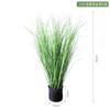 Simulação de grama taboa, grama de junco, galho único, paisagem diy fazendo palheiro, palheiro, grama, grama falsa verde, decoração de cenário