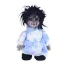 Brinquedo Eletrônico de Terror de Halloween Boneco Fantasma que Anda para Bares, Festas KTV, Ativado por Som, Sensorial, Brilhante e Sonoro