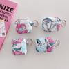 Funda protectora de silicona suave para Airpods Pro, con estampado de leopardo de celebridades de Internet, para Apple (4.ª generación)
