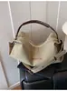 Bolsa Transversal Versátil Japonesa e Coreana Transfronteiriça Nova Casual Simples Bolsa de Ombro Tote Grande Capacidade Bolsa Dumpling para o Dia a Dia