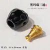Ágata Dividida Tres Vías DIY Accesorios Hechos a Mano Cabeza de Buda Estrella Vajra Luna Pasión Pulsera Bodhi 108 Accesorios Culturales