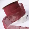 Borda de Botão Rede de Pesca Oca Ponto de Salto Tira de Gaze de Neve Presente DIY Alça de Flor Acessórios para Animais de Estimação Acessórios para Cabelo com Laço