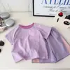 Conjunto Deportivo de Secado Rápido para Niños Verano Niños y Niñas Manga Corta Shorts Ropa de Bebé Transpirable Casual Conjunto de Dos Piezas