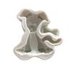 Molde de silicona para azúcar de animal de dibujos animados cachorro gato elefante reno molde de arcilla molde de gota punto venta al por mayor