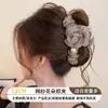 Pinza para el pelo dulce y elegante para la parte trasera de la cabeza, pinza de garra grande y exquisita para cabello grueso, accesorio de pelo elegante para recogidos