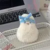 Llavero de Felpa de Dibujos Animados Colgante para Bolso Lindo Colgante Muñeca de Felpa Muñeca de Máquina de Peluches Accesorios para Bolsos de Niña