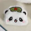 Broche de muñeca de peluche de panda de dibujos animados, bolso, sombrero, bufanda, accesorio para la cabeza, regalo de vacaciones, ropa, zapatos, calcetines, accesorios