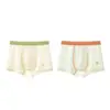 Ropa a juego para la familia: Ropa interior para niños, Estilo de verano fino de seda helada Clase A para hombres, Calzoncillos tipo bóxer para niños, Estilo a juego para padres e hijos