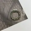 Acessórios de liga cinza com diamantes vazados estilo coreano joias simples de coração oval acessórios de cabelo feitos à mão bolsa sapatos acessórios de flor