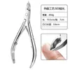 Cortador de Unhas Forjado a Quente, Tesoura de Unha Forjada em Aço Inoxidável, Tesoura Especial para Remoção de Cutículas, Ferramentas de Manicure, Cortador de Unha Encravada Ultra Afiado