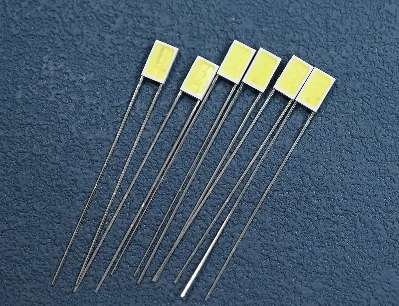 东莞排插电器开关无极双向导通白光白色led指示灯珠内置电阻110V-220V生产厂家