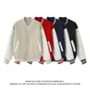 Base blanca - Chaqueta de béisbol estilo americano, nueva colección de otoño para hombre, prenda exterior versátil - 9112 - Especial 68