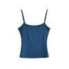 Básico slim-fit curto umbigo exposto pequeno sling simples cor sólida all-match quente menina inferior colete pequeno top verão