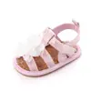 Zapatos de Bebé Verano 0-1 Año Zapatos de Bebé Niña Zapatos de Princesa Suela de Goma Flor Pequeña Linda Zapatos para Niños Pequeños 2581