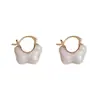 Pendientes de Nube con Goteo de Aceite de Nuevo Estilo Simple para Verano, Diseño de Lujo Ligero de Nicho, Pendientes Versátiles de Alta Calidad al por Mayor