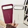 Adecuado para Huawei Pura X, este estuche para teléfono presenta un lujoso acabado galvanizado, un diseño único de cuero liso y una funda protectora de color sólido estilo empresarial.