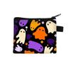 Porta-moedas de Halloween Transfronteiriço para Crianças, Mini Bolsa Fofa com Grande Capacidade para Armazenamento, Carteira Porta-Chaves e Cartões Portátil Atacado
