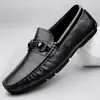 Zapatos de Hombre de Piel Genuina 2026 Nuevo Estilo Zapatos de Negocios Británicos Transpirables Suela Suave Zapatos Casuales Mocasines Slip-on Hombre