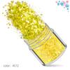 Explosiones transfronterizas, lentejuelas láser de colores mágicos, juego de 12 lentejuelas para decoración de uñas, polvo brillante degradado, parche de joyería para decoración de uñas