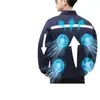 Ropa de Trabajo con Aire Acondicionado para Hombre, Ropa con Ventilador de 36V, Protección Laboral, Disipación de Calor, Protección contra el Calor en Exteriores, Ropa Refrigerante con Aire Acondicionado y Bordado de Logo