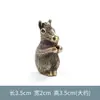 Quemador de Incienso de Aleación Estilo Antiguo Chapado en Cobre, Doce Signos del Zodiaco, Portainciensos, Quemador de Incienso Horizontal, Sándalo, Madera de Águila, Quemador de Incienso para Ceremonia del Té