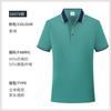 Ropa de trabajo grupal de verano, polo, camiseta de manga corta con solapa de algodón de seda, impresión de logotipo, publicidad corporativa, camisa cultural