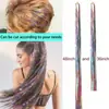 Fábrica de Origen Tinselhair Láser Seda Brillante Alambre Metálico Extensiones de Cabello Sin Costuras Extensiones de Peluca Amazon Mayorista