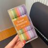 Liga de Goma para Niños, Liga de Goma Duradera y Altamente Elástica, Diadema Color Caramelo que No Daña el Cabello, Accesorios para el Cabello Lindos para Niñas, Liga para el Cabello