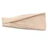 Faixa de Cabeça Esportiva para Corrida e Fitness para Homens e Mulheres Yoga Absorvente de Suor Antiperspirante Faixa Lenço de Cabeça Elástico Lenço de Cabeça de Cor Sólida Faixa de Cabeça de Aba Larga