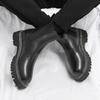 Otoño e Invierno Nuevos Botines Chelsea Casuales de Moda para Jóvenes de Caña Alta para Hombre Botas Slip-On Zapatos de Cuero para Hombre Zapatos para Hombre al Por Mayor