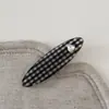 Pinza para el Cabello Coreana Dongdaemun a Cuadros Corazón Fresco Diamante Flequillo Clip Lateral Pinza para el Cabello de Verano Accesorio para el Cabello para Mujer