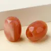Joias DIY Feitas à Mão Contas Acrílicas Ovais Coloridas com Furo Grande Botões Decorativos de Contas para Camisa de Algodão e Linho