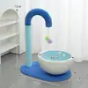Tabla rascadora para gatos grande y profunda con cama para gatos integrada, no suelta pelo, apta para todas las estaciones, para que los gatos afilen sus garras